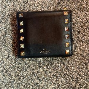 Valentino Rock stud wallet